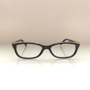 Michael Kors Eyeglass Frames • Dark Brown Tortoiseshell & Gold